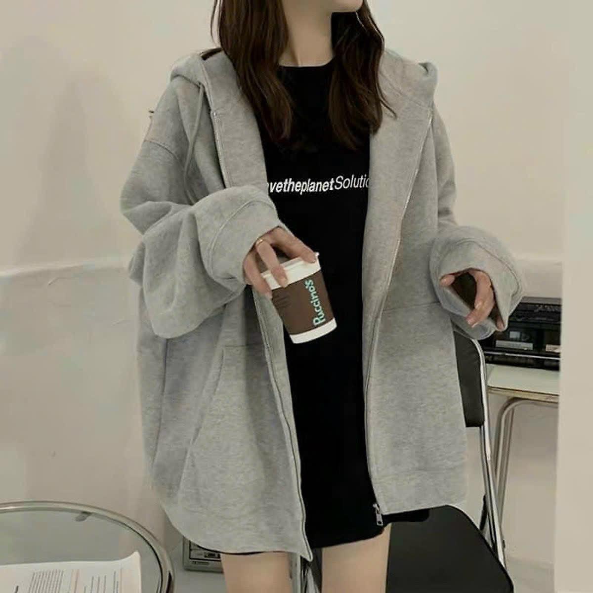Áo Khoác Hoodie Nam Nữ Đi Theo Phong Cách Form Rộng Chất Vải Siêu Dày Dặn Và Mềm Mịn Kèm Túi Siêu Đáng Yêu Hàng Hot Trend HTM FASHION