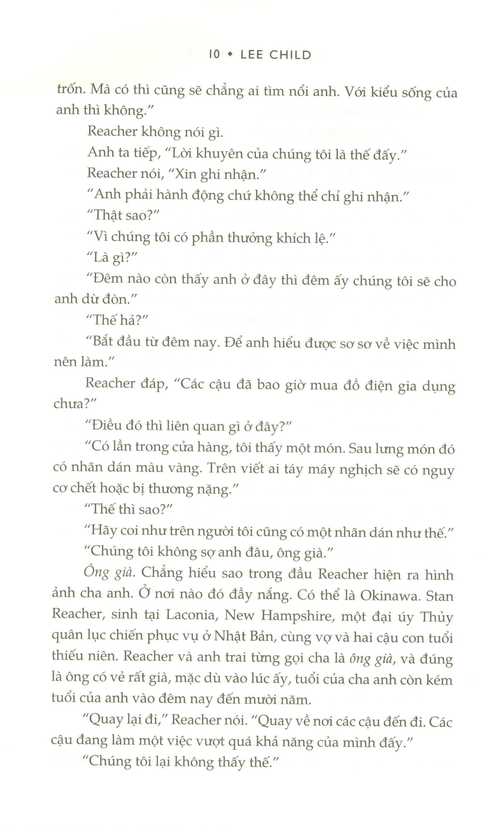 Sách Không Trở Lại