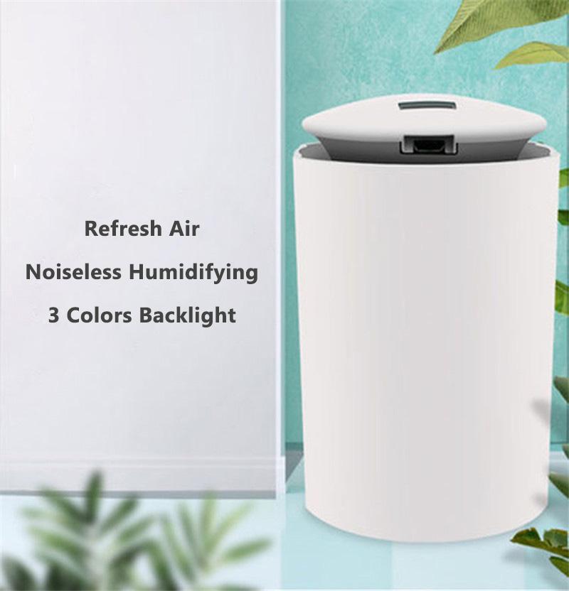 ELOOLE Mini Máy Tạo Độ Ẩm Không Khí Cho Văn Phòng Nhà USB Bình Hương Thơm Khuếch Tán Ánh Sáng Đèn LED Xịt Phun Sương Tạo AirRefresher Ẩm Tặng