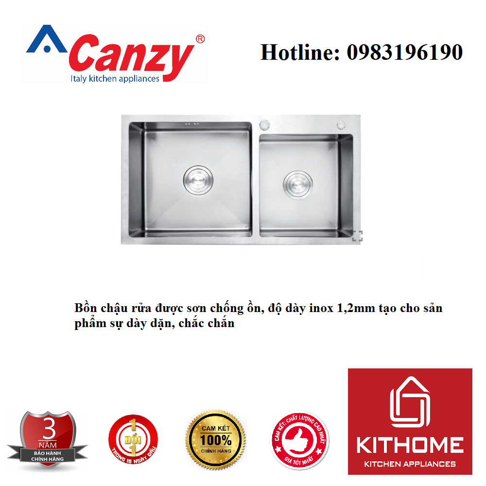 Chậu Rửa Canzy CZ-8045H