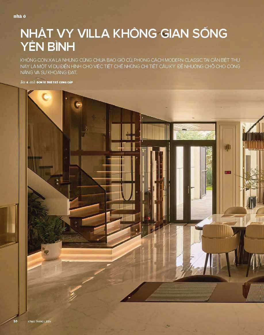 Tạp chí Kiến Trúc và Đời Sống số 235 (Tháng 1-2026) Xây nhà giao khoán