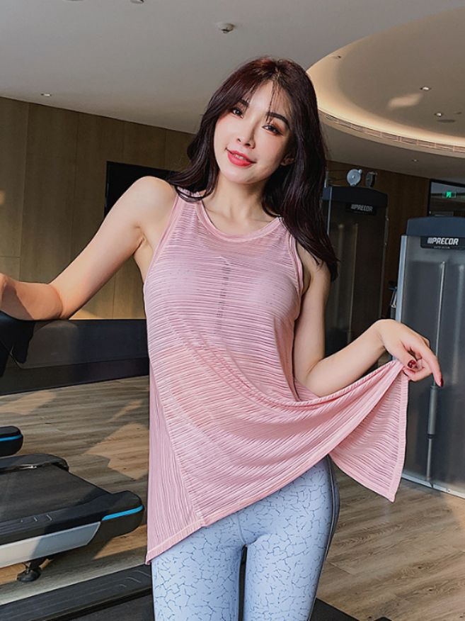 ÁO TANK TOP NỮ MẶC NGOÀI ÁO BRA TẬP THỂ THAO QUẢNG CHÂU