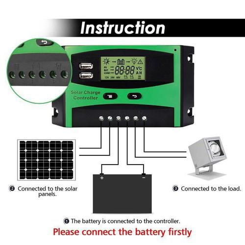 Bộ điều khiển sạc năng lượng mặt trời 30A