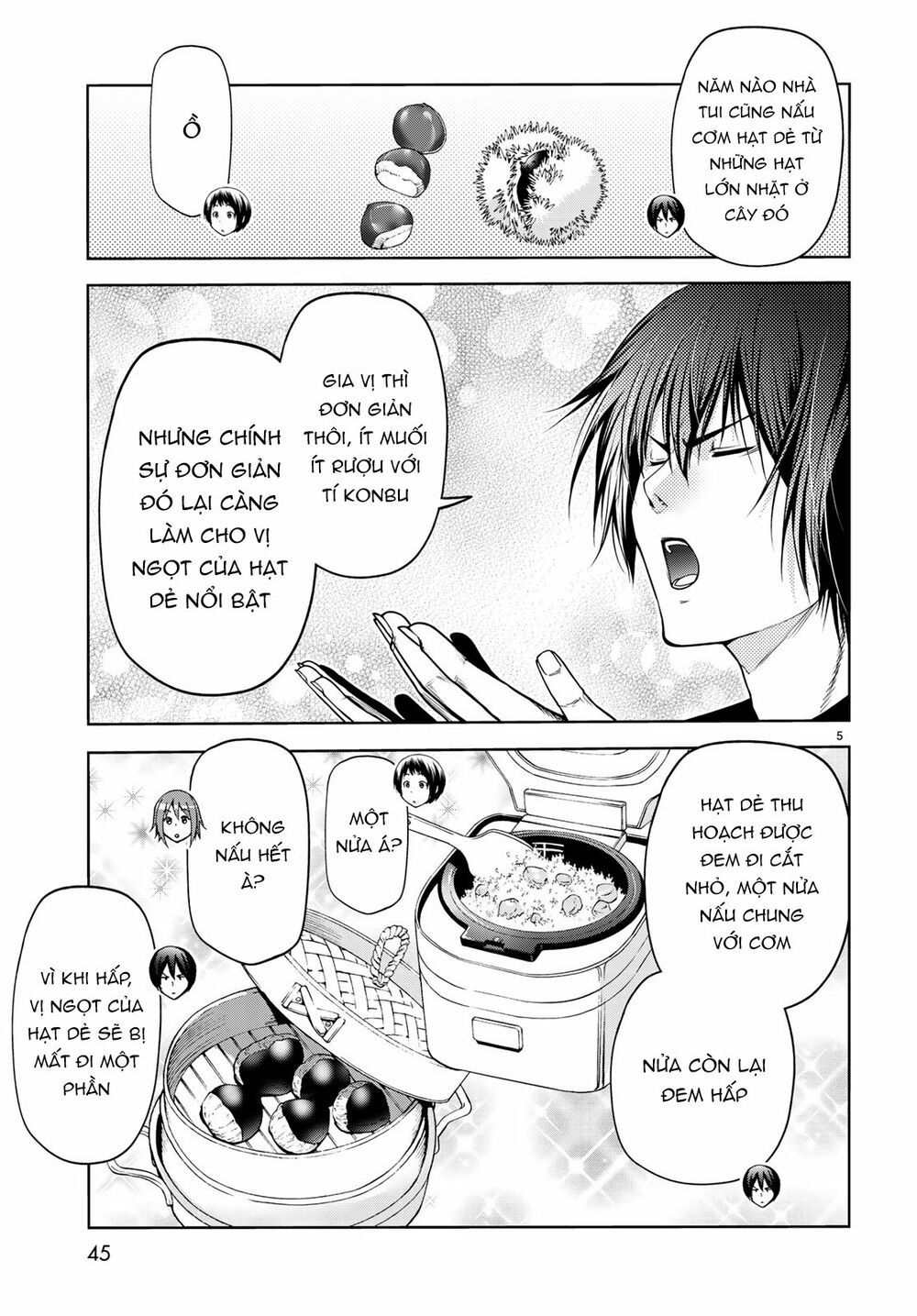 cô gái thích lặn - grand blue chapter 60 5