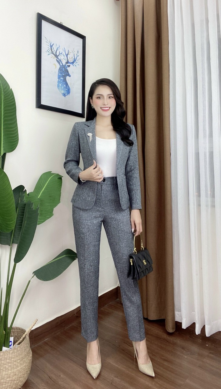 30 Mẫu áo vest nữ kiểu Hàn Quốc công sở dành cho các nàng #43 30 Mẫu áo vest nữ kiểu Hàn Quốc công sở dành cho các nàng
