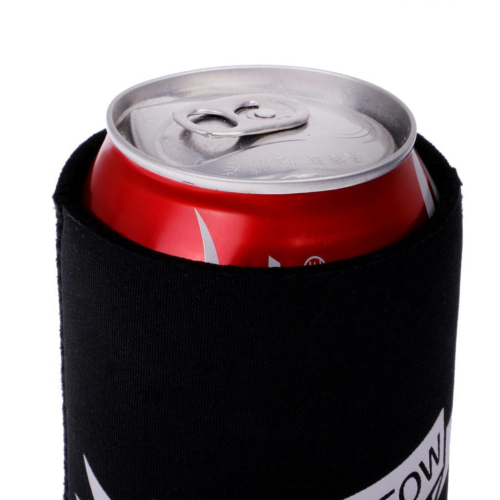 Set 2pcs Stubby Beer Tin Can Cooler Sleeve Chilling Wrap Holder Party Favor