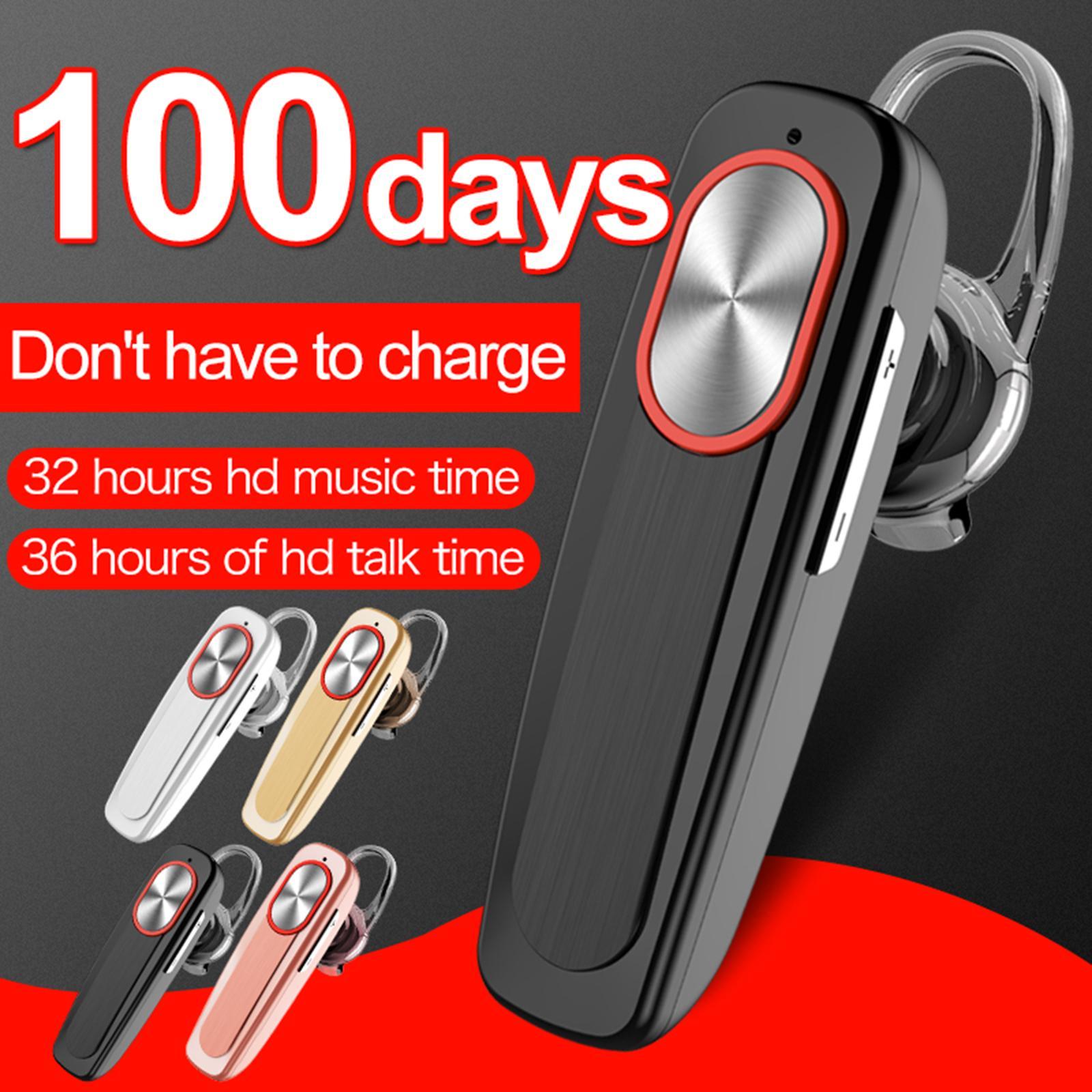 Blesiya Bluetooth Long Standby Headset Universal With Mic For Business