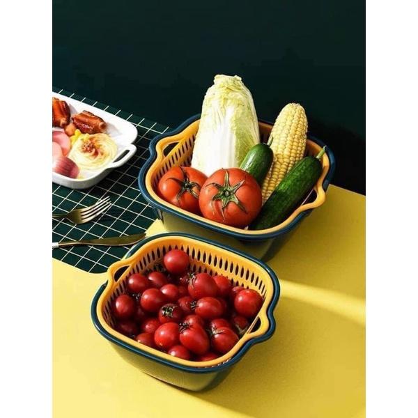 BỘ SET 6 CHẬU KÈM RỔ MỚI SIÊU TIỆN LỢI