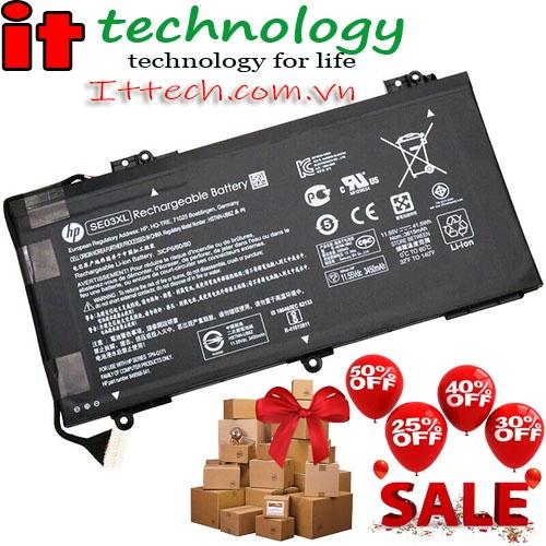 Pin dùng cho Laptop HP Pavilion 14-AL125TX 14-AL104ng 14-AL106nj 14-AL124tx SE03XL 14-AL100 14-AL102ng 14-AL103ng 14-AL068TX