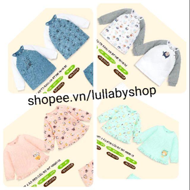 Set 2 áo Lullaby vải cotton interlook New 2019, hàng chính hãng cao cấp