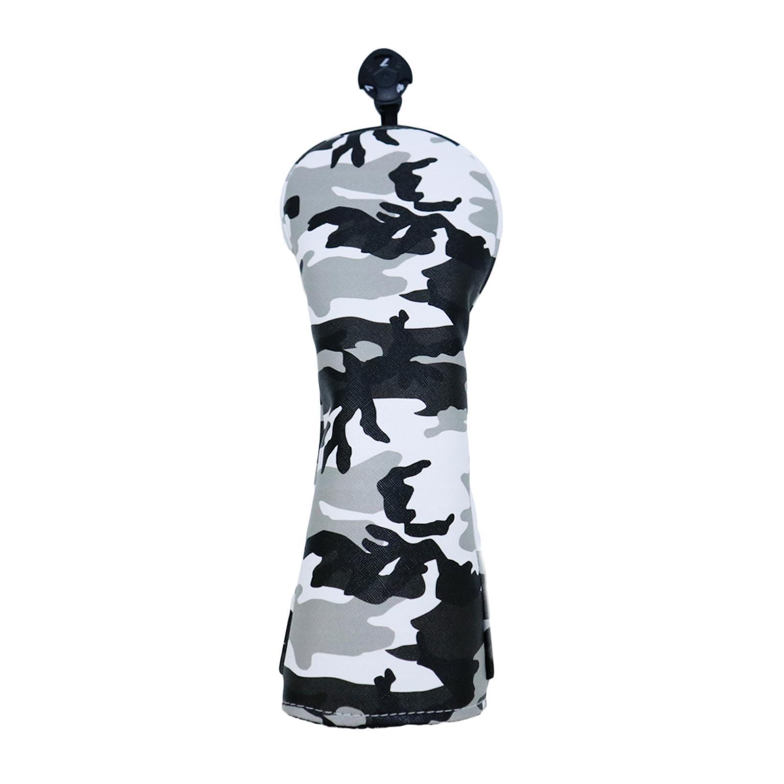 2x Golf Head Covers #1 Driver #3 #5 Fairway UT Wood Club Headcover & No. Tag