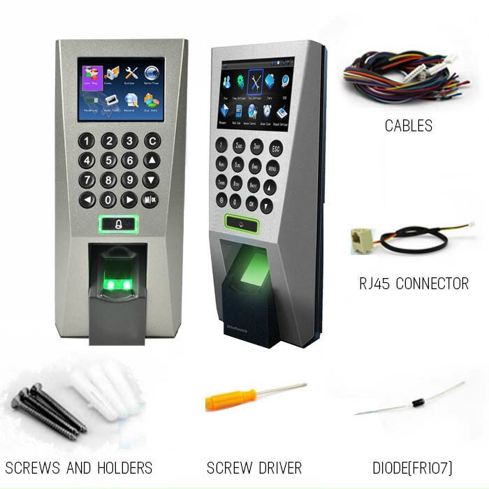 Máy chấm công vân tay, thẻ F18