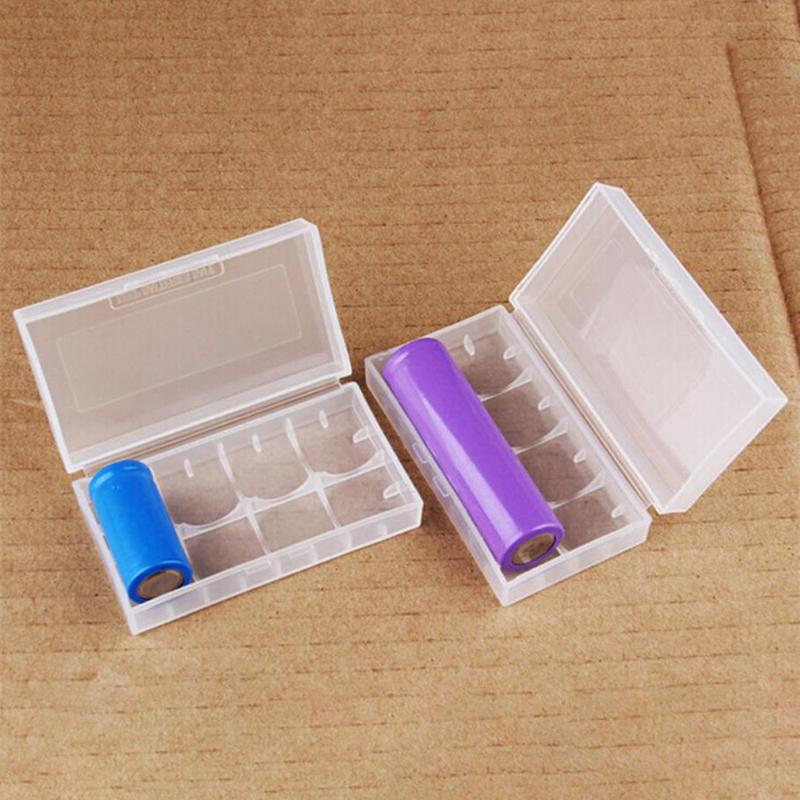 1 Ốp Lưng Cho 18650 Pin Nhựa PVC Cứng Pin Bảo Quản Pin 18650 Hộp Đựng Hộp Giữ 2 Pin 18650 Phụ Kiện Màu Sắc: Xanh Dương