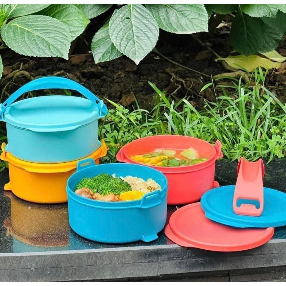 Bộ hộp cơm Small Round Click To Go Màu mới 2023