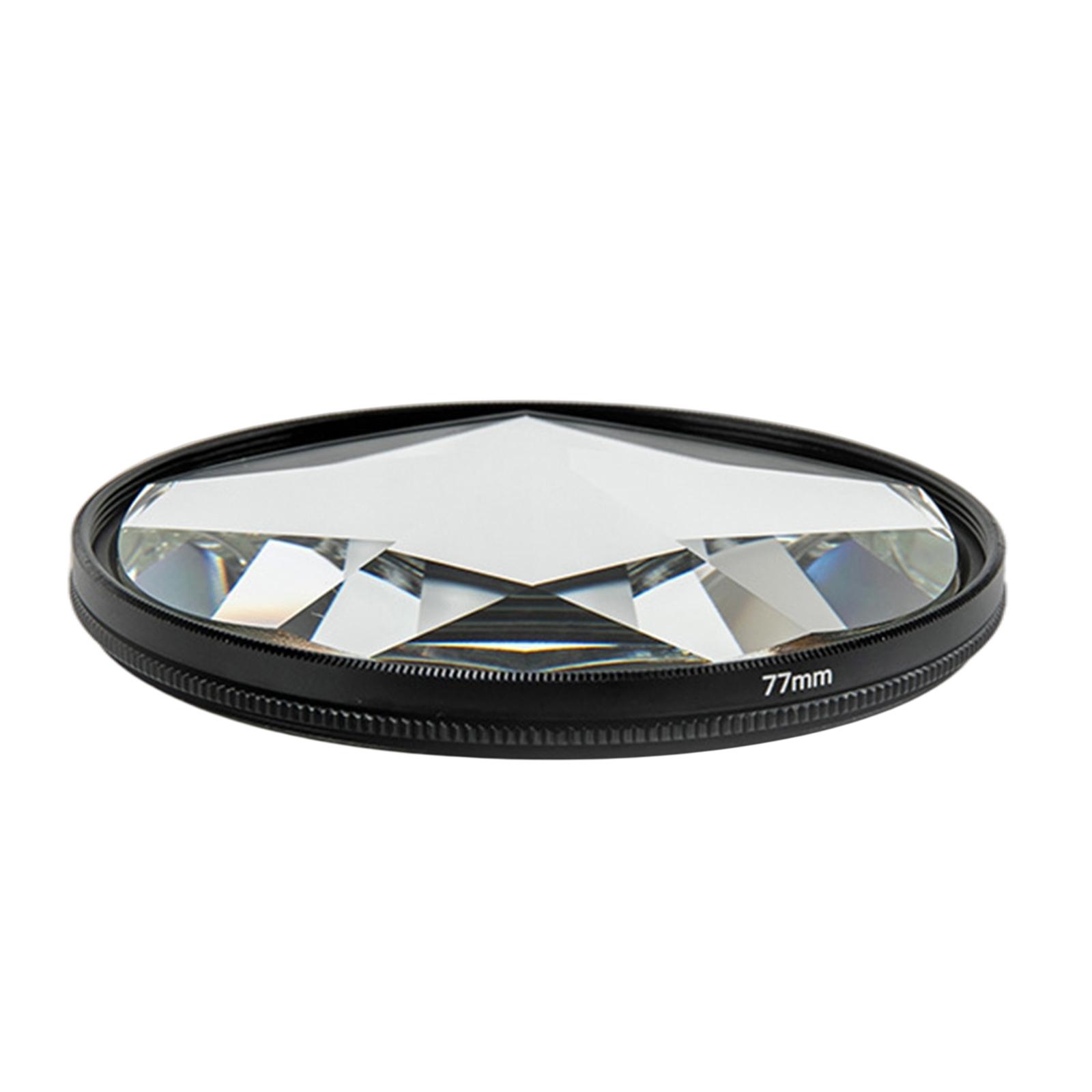 77mm Pentaprism Prism Special Effects Camera Filter Number of Subject