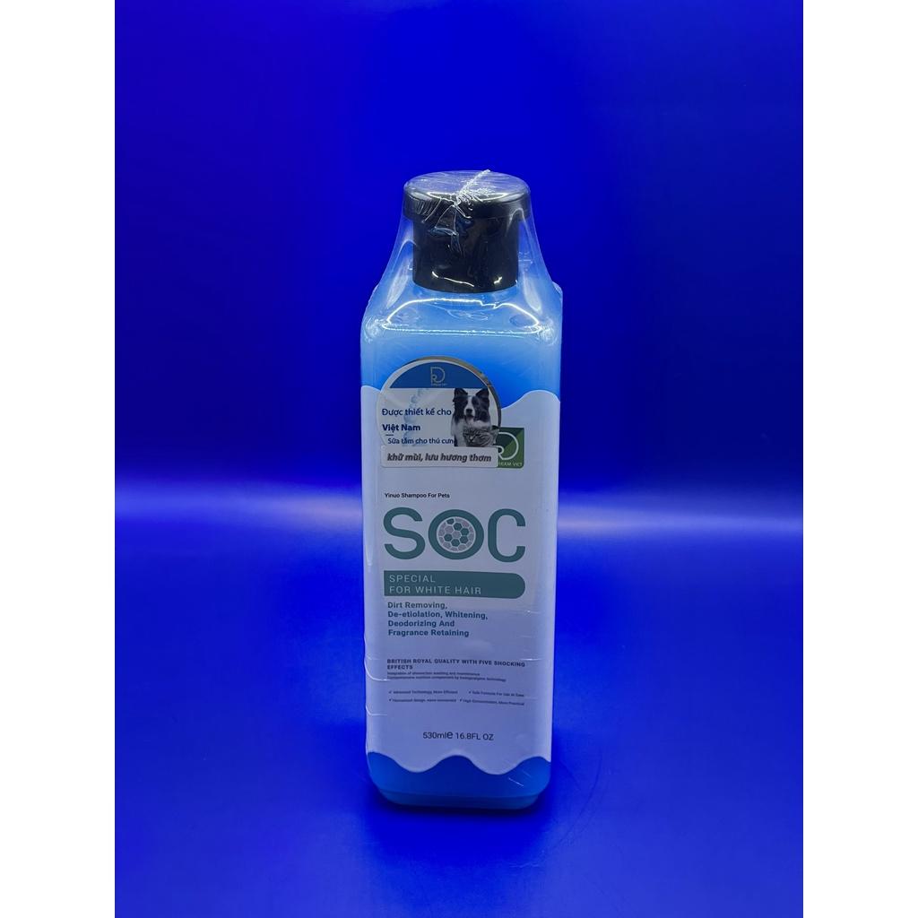 Sữa Tắm Chó Mèo SOC 530ml - Sữa tắm cho chó mèo