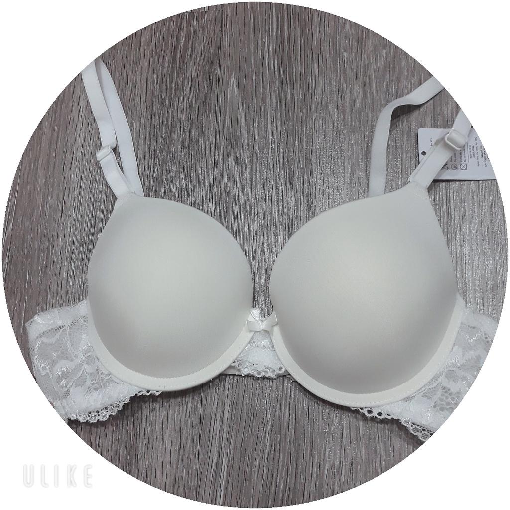 Áo ngực Lovely trơn nâng ngực tạo khe đệm dày bảng ren mã LL194