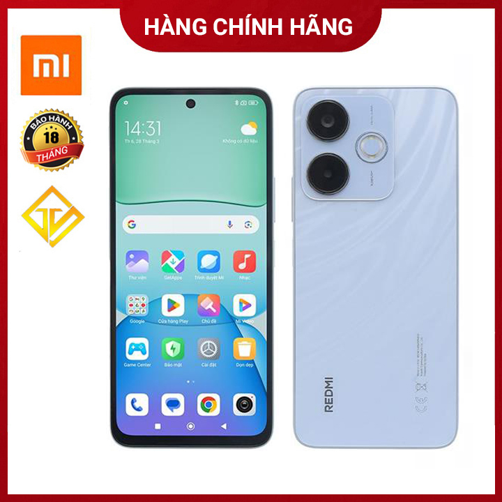 Điện thoại Xiaomi Redmi 13x 6GB/128GB Chip:MediaTek Helio G91,Màn hình 6.79inch - Hàng chính hãng