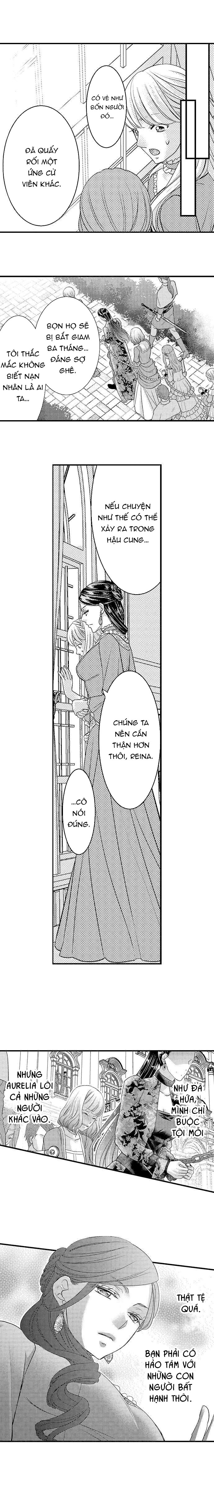 chuyển sinh vào thế giới khác ~ nếu muốn trở thành nữ hoàng hãy tìm cách để được hoàng đế sủng ái vào ban đêm chapter 36.2 7