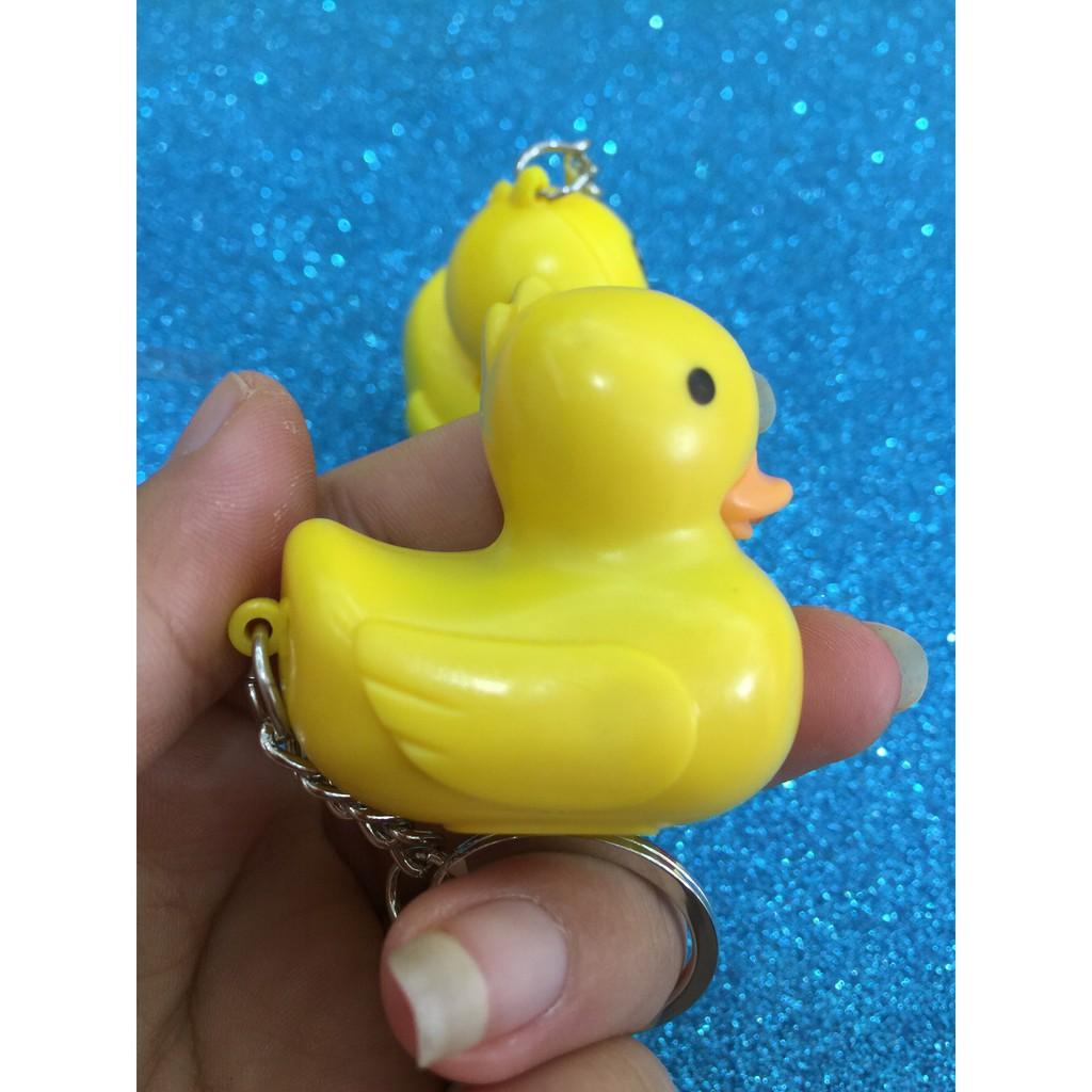 Móc khóa vịt móc khóa phát sáng