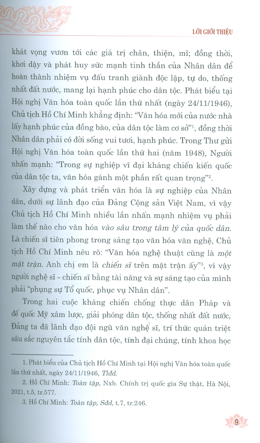 XÂY DỰNG VÀ PHÁT TRIỂN NỀN VĂN HOÁ VIỆT NAM TIÊN TIẾN, ĐẬM ĐÀ BẢN SẮC DÂN TỘC – Nguyễn Phú Trọng - NXB CTQG Sự Thật