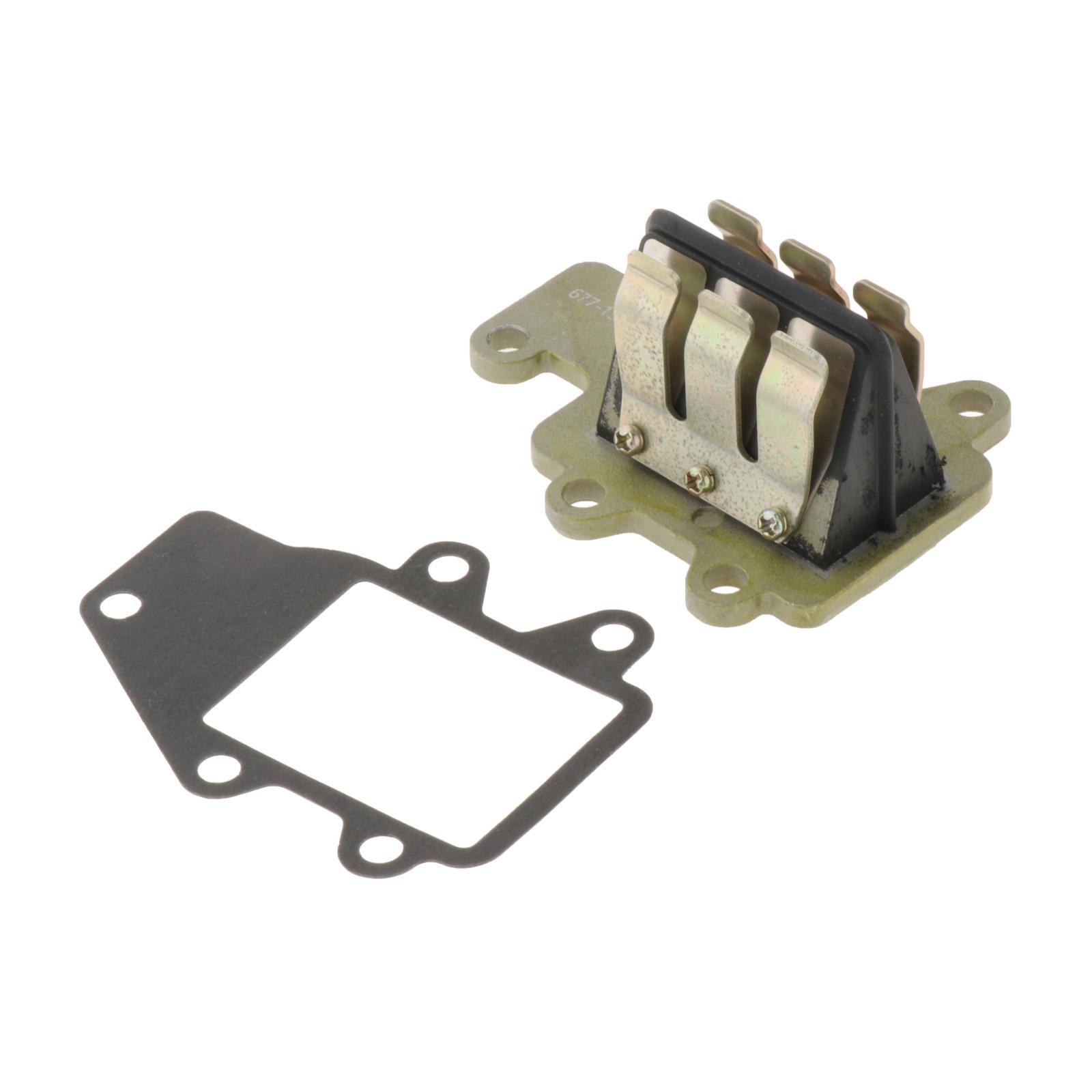 Intake Reed Valve Assy Gasket 677-13610-00 677-13621 for Yamaha 6HP 8HP Outboard Engine, Boat Motor Parts Motorcycles