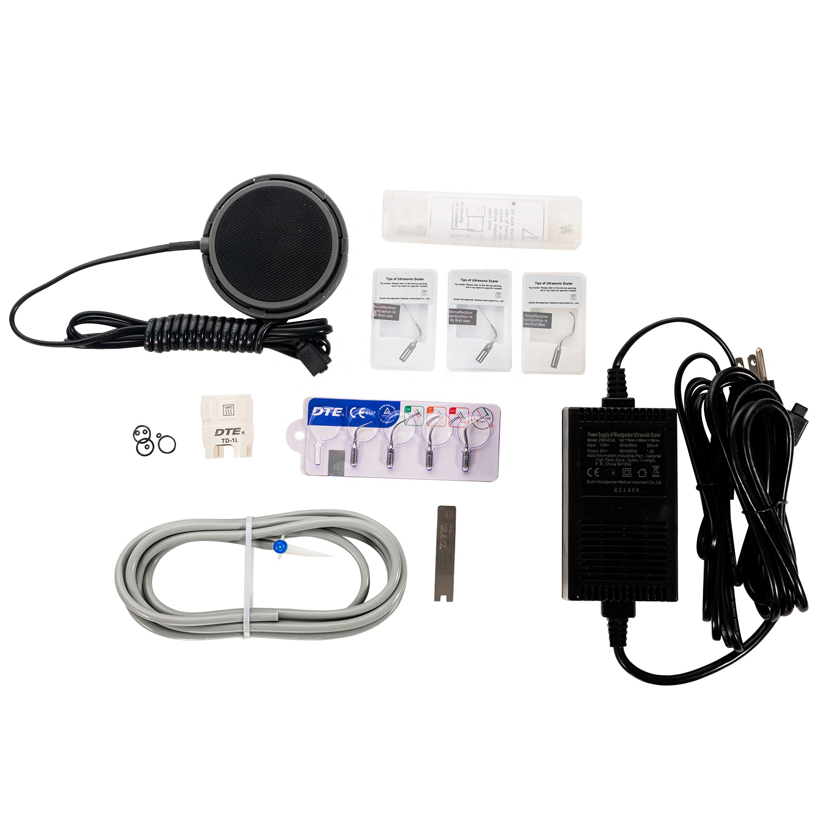 Woodpecker S6 với sợi quang Thiết bị nha khoa Máy cạo vôi siêu âm để phòng ngừa các bệnh răng miệng Thiết bị nha khoa