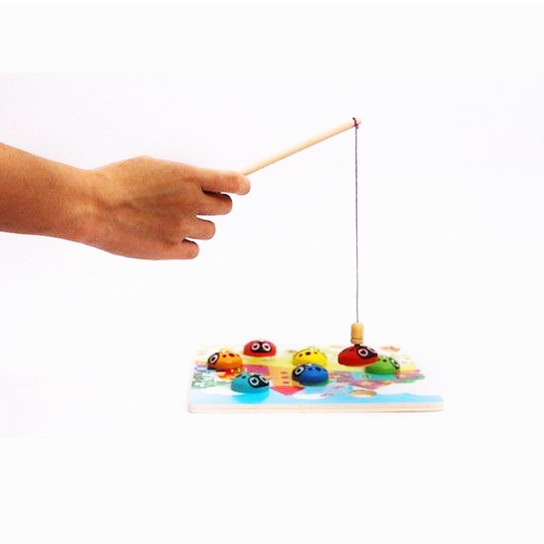 Câu Bọ Dừa - Đồ Chơi Gỗ Cho Bé
