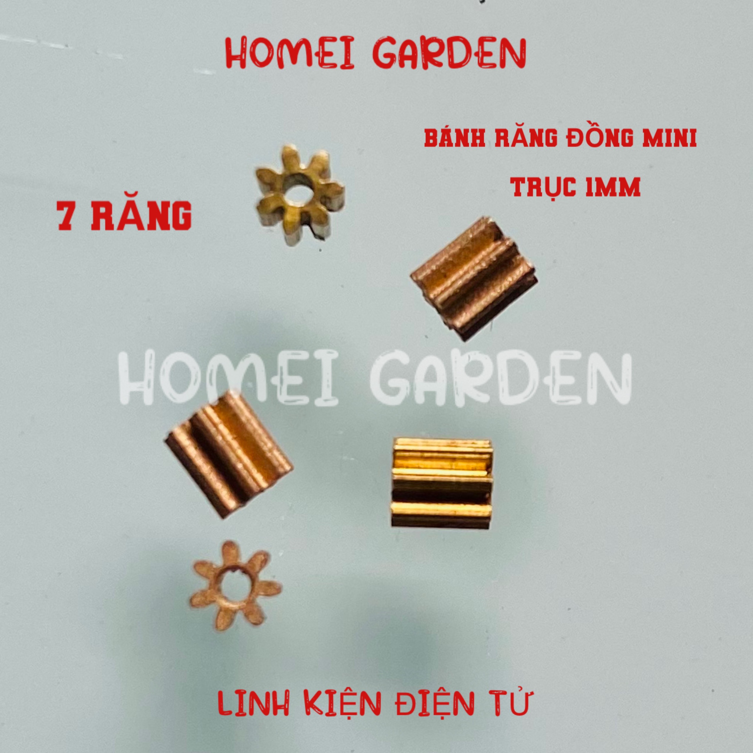 Bánh răng đồng 7 răng dùng cho động cơ chính của máy bay trực thăng hàng chất lượng cao - HM0181