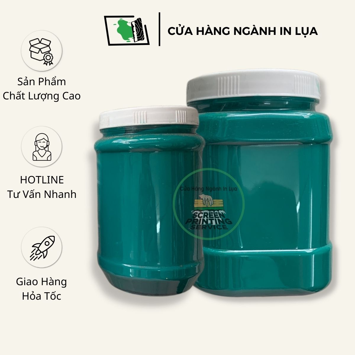 Keo chụp bản in lụa hệ dầu