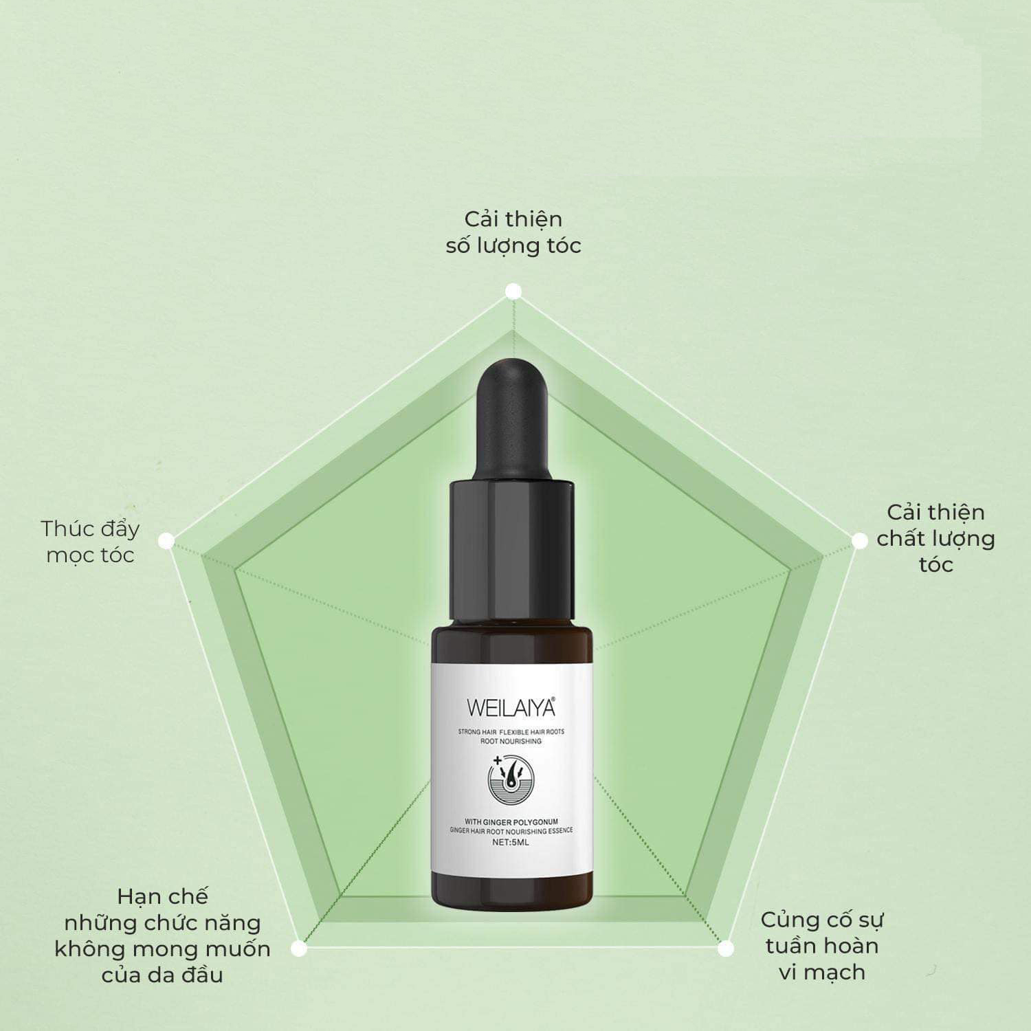 Huyết thanh serum hỗ trợ mọc tóc Weilaiya kích mọc ngăn rụng tóc