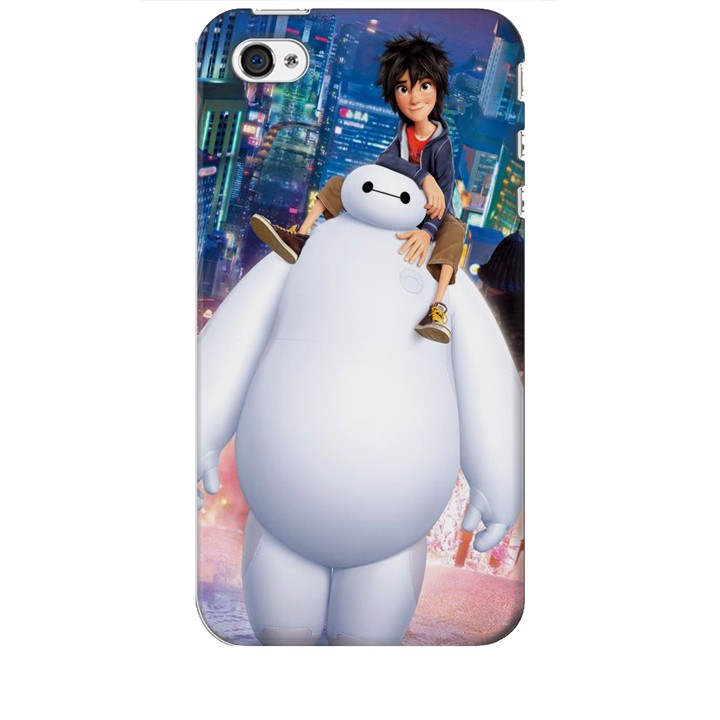 Ốp lưng dành cho điện thoại IPHONE 4 Big Hero