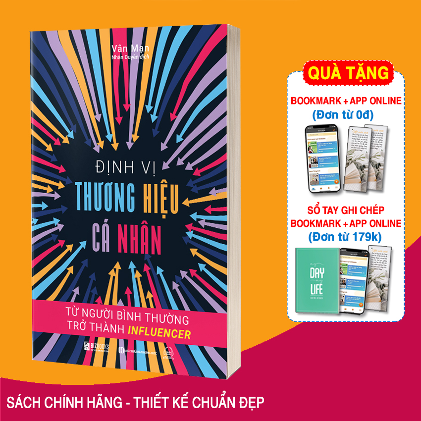 Sách Định Vị Thương Hiệu Cá Nhân - Từ Người Bình Thường Trở Thành Influencer