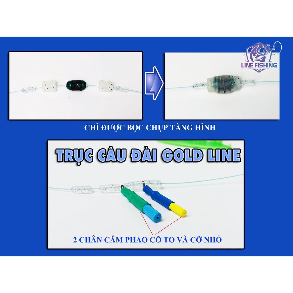 Trục Câu Đài Săn Hàng Buộc Sẵn GOLD LINE Cước Nhật Đồ Câu Văn Chương