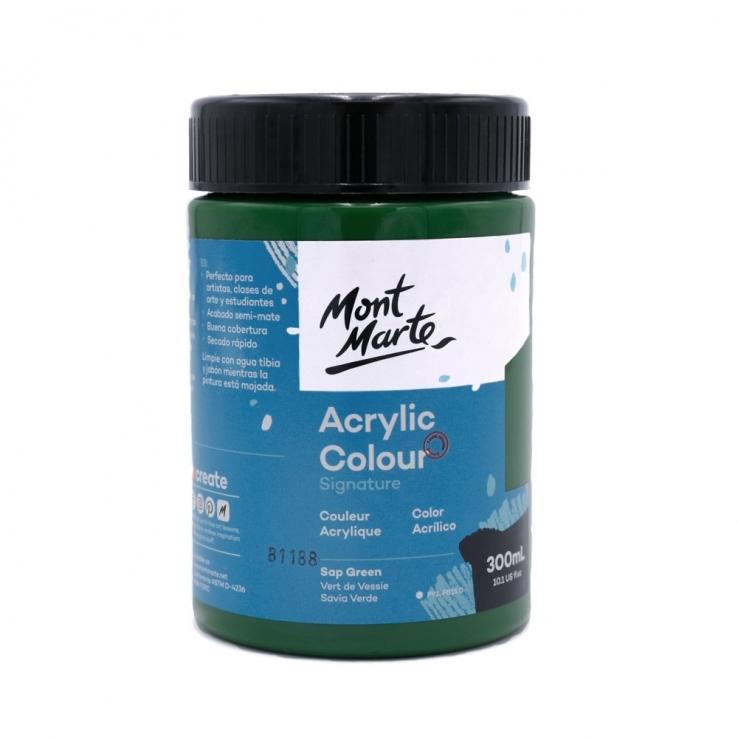 Màu Acrylic Mont Marte 300 ML MSCH3026 - Màu Sap Green