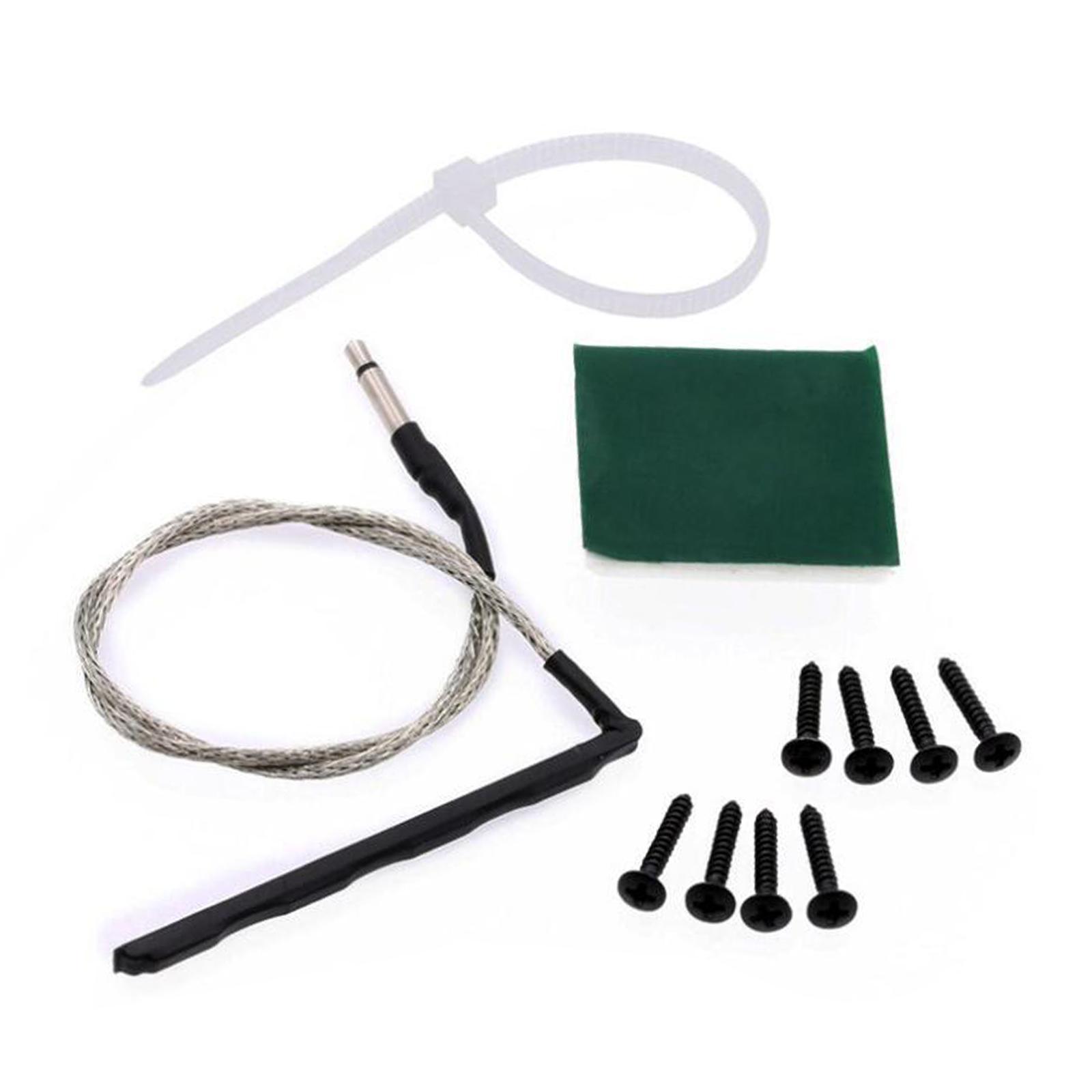 EQ Equalizer Tuner System, 3 Band Pickup, EQ Equalizer Piezo Digital Tuner Pickup , for 3 Band with LCD Display Instrument Replacements