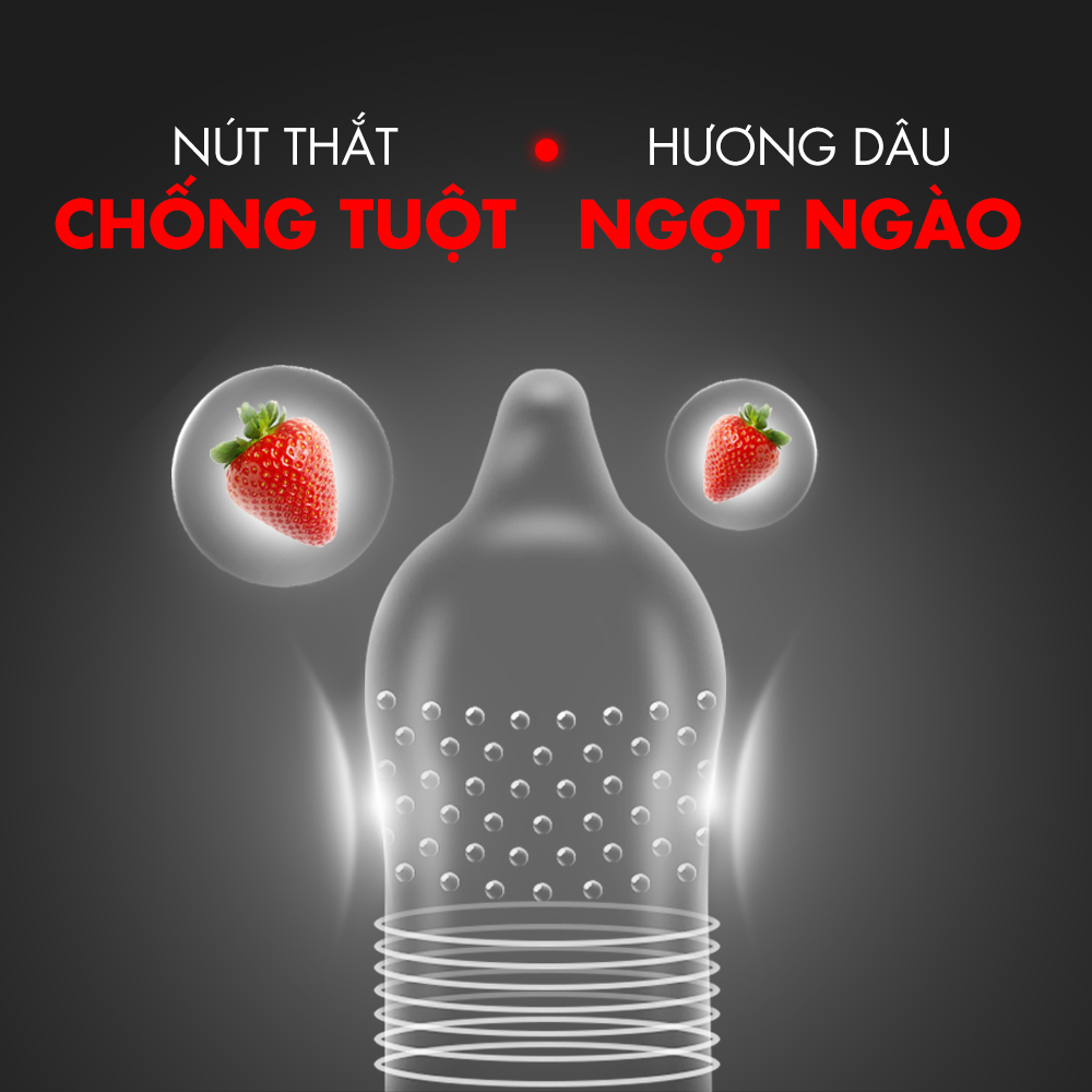 Bao cao su Shell Performax 6 in 1 - Kéo dài thời gian