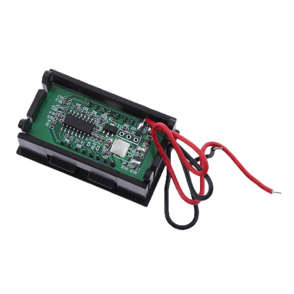 12V  LED  Indicator  Battery  Capacity  Tester  Meter  Voltmeter  for