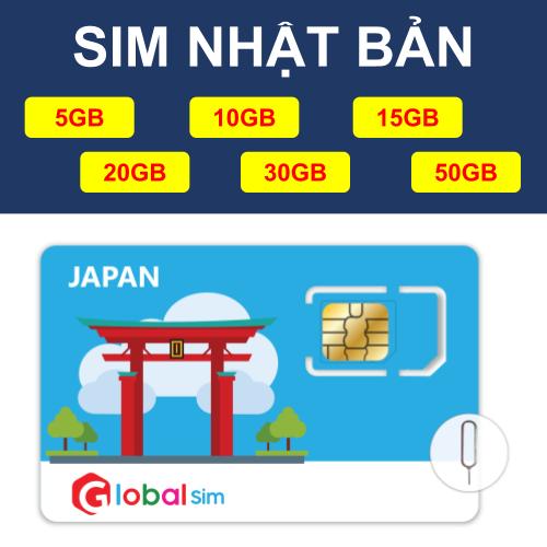 SIM NHẬT BẢN - GÓI CỐ ĐỊNH (HÀNG CHÍNH HÃNG)