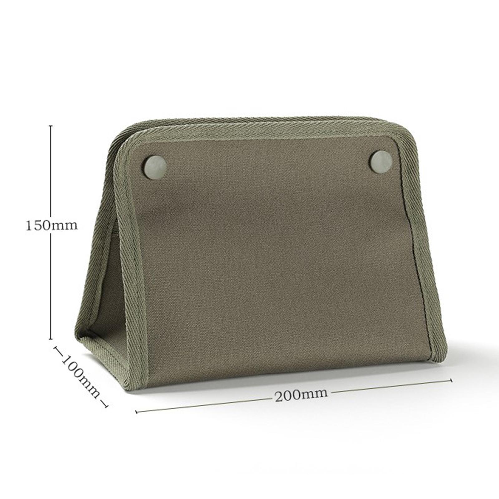 Outdoor Tissue Box Paper Bag Organizer Towel Dispenser for Hiking BBQ