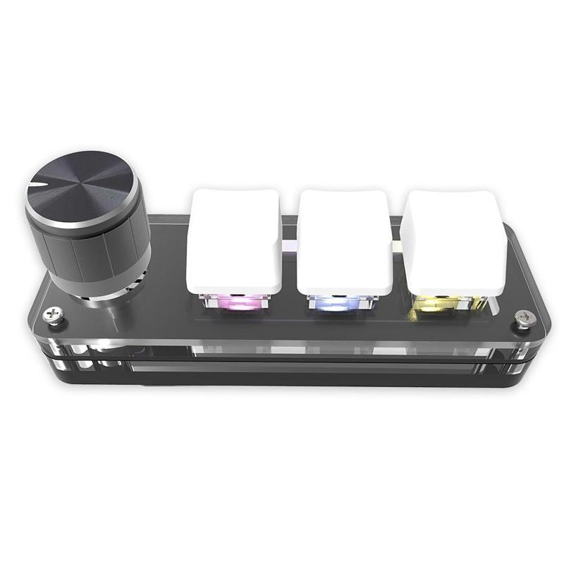 Bàn Phím Cơ Chơi Game Macro Mini 3 Phím Với Dây Cáp Dữ Liệu USB Cho Windows OSU HID Standard
