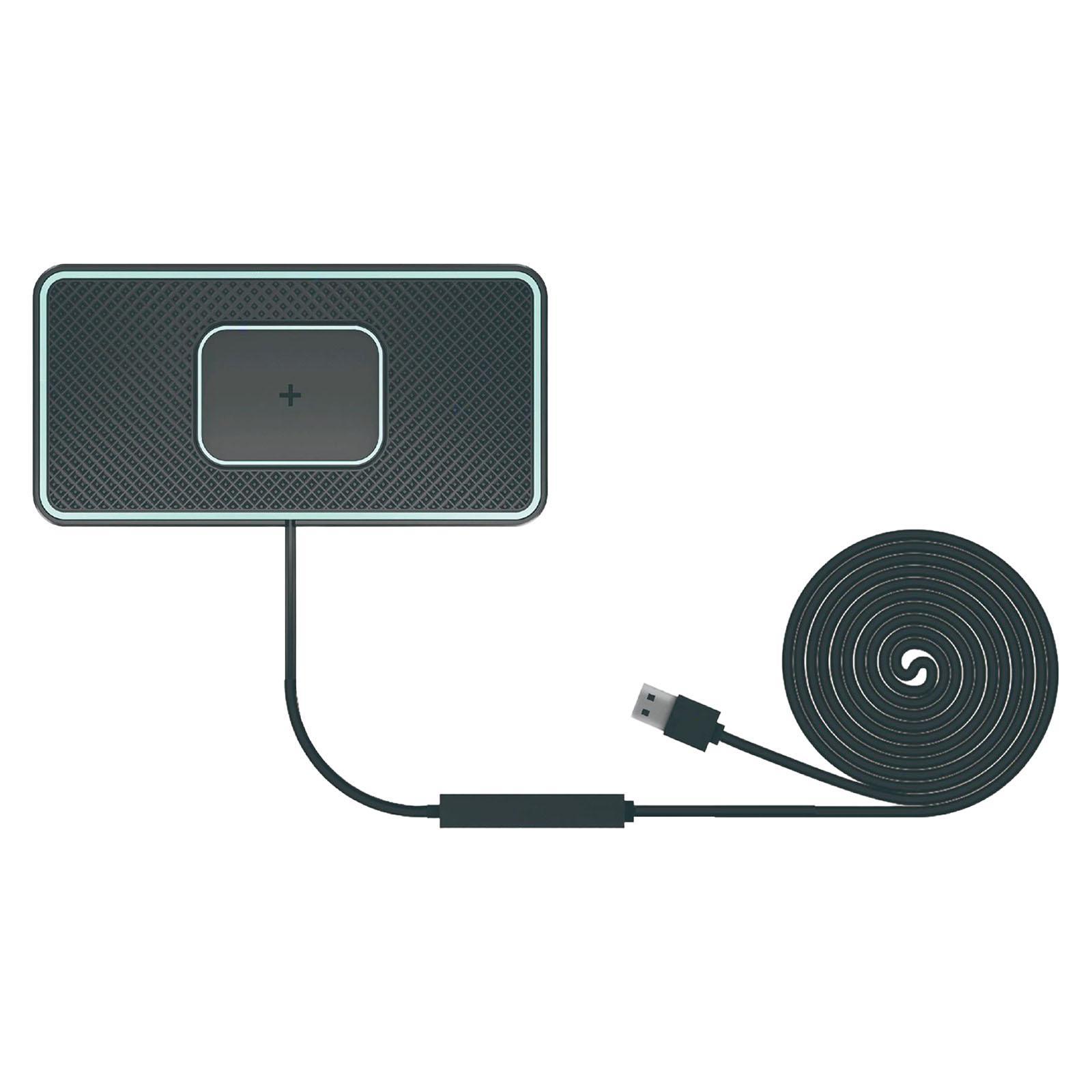 Wireless Charger Charging Pad Fast  Mat Compact for Office