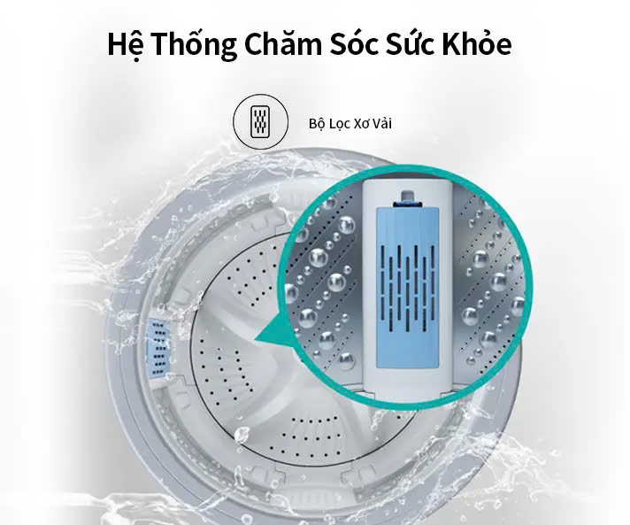 Máy Giặt Hisense 13kg WTJH1313UB Giặt thông minh AI tiết kiệm điện và nước, bảo hành 2 năm - HÀNG CHÍNH HÃNG