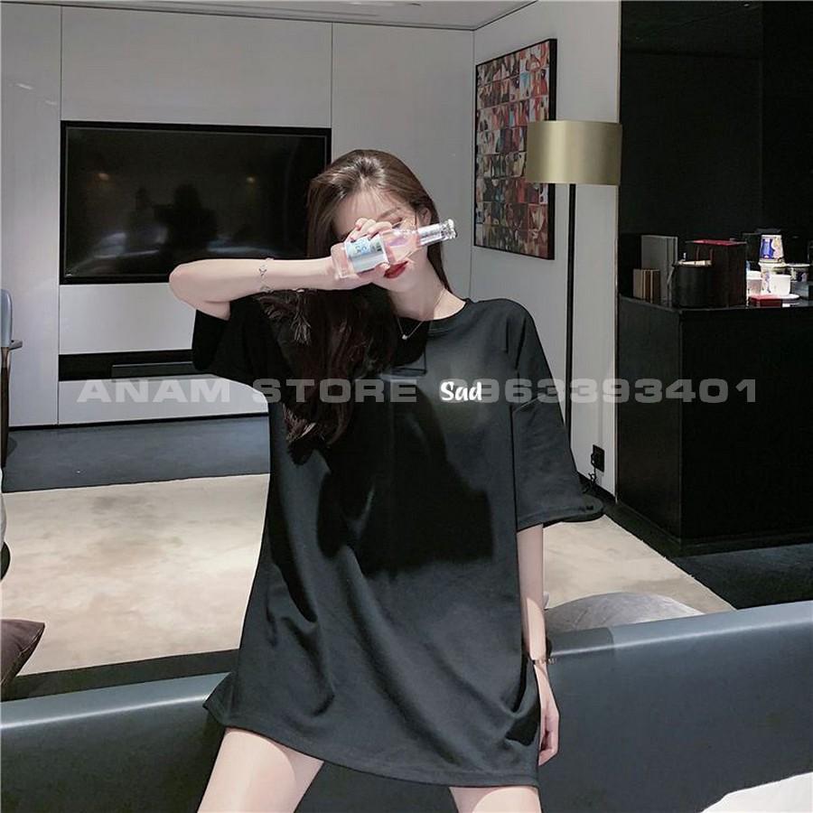 Áo thun phản quang Tay Lỡ Nam Nữ SAD
