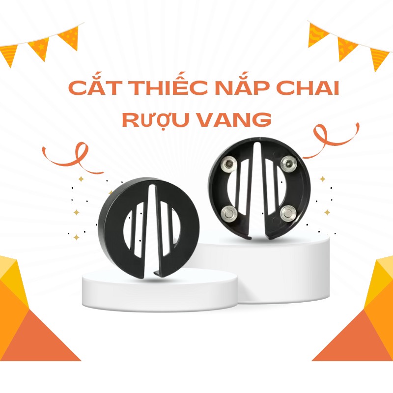 Dụng cụ cắt bọc thiếc hỗ trợ mở Vang- Wine Foil Cutter SUNWAY