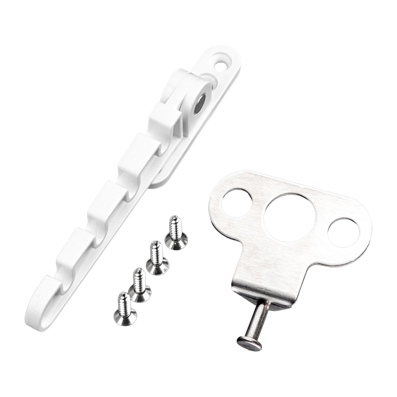 Childproof Window Restrictor, Child Safety Window Stopper, 4 Gear against Easy to Install and Use Window Lock for Dormitory Home