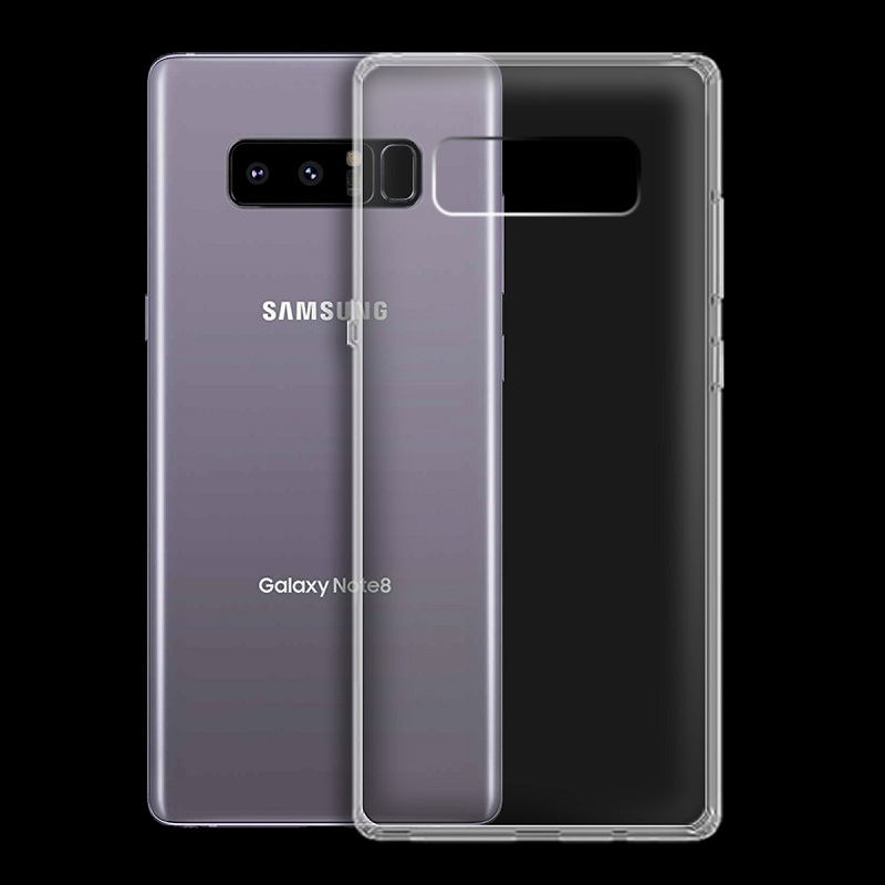 Ốp lưng dành cho Samsung Galaxy Note 8 silicon dẻo trong suốt Loại A+