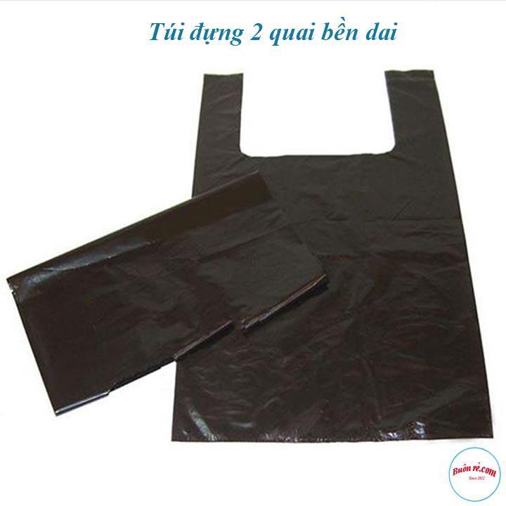 1kg Túi Bóng Đen Đóng Hàng Hóa, Đựng Rác Siêu Mỏng Siêu Dai 00818