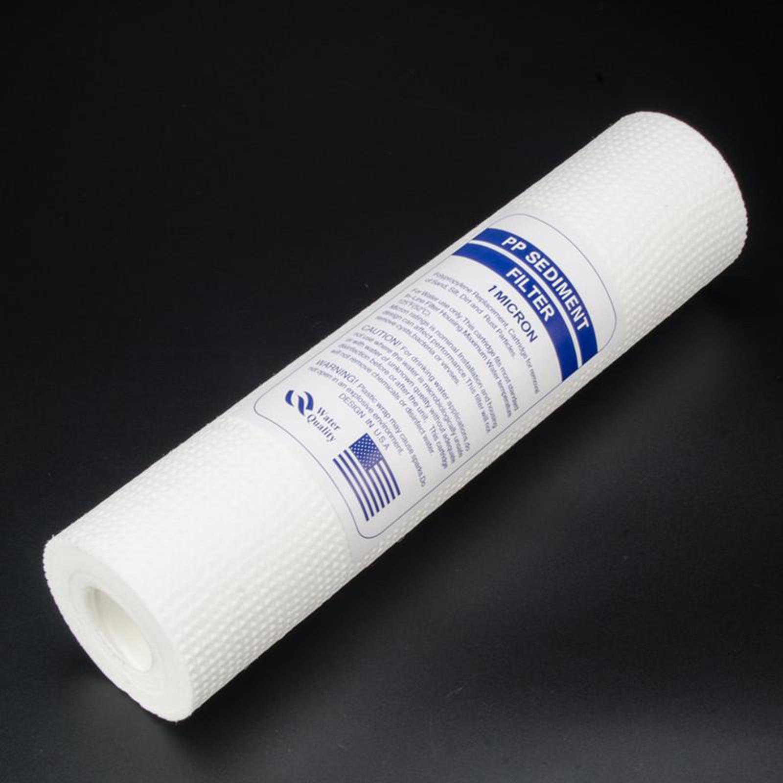 10"x2.5" 120g PP Sediment Water Filter House Cartridge Reverse Osmosis 1 Micron