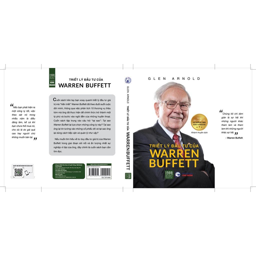 Sách  Triết Lý Đầu Tư Của Warren Buffett - BẢN QUYỀN